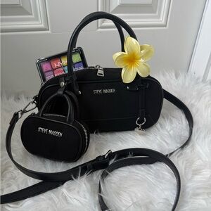 Steve Madden 🌼 Crossbody Bag Gift Set + NYX I Know That’s Bright Eye Shadow